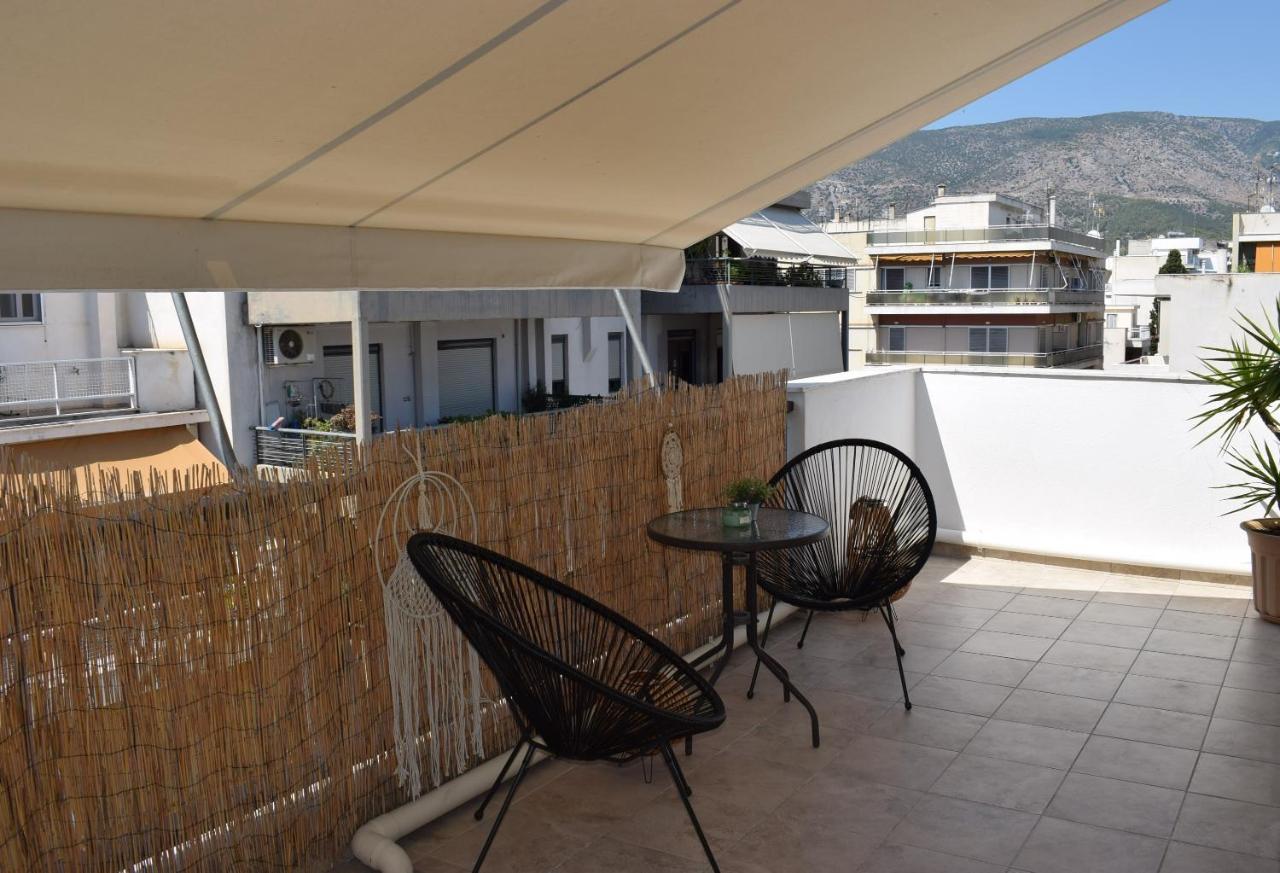 شقة Boho Oasis Central Penthouse فولوس المظهر الخارجي الصورة