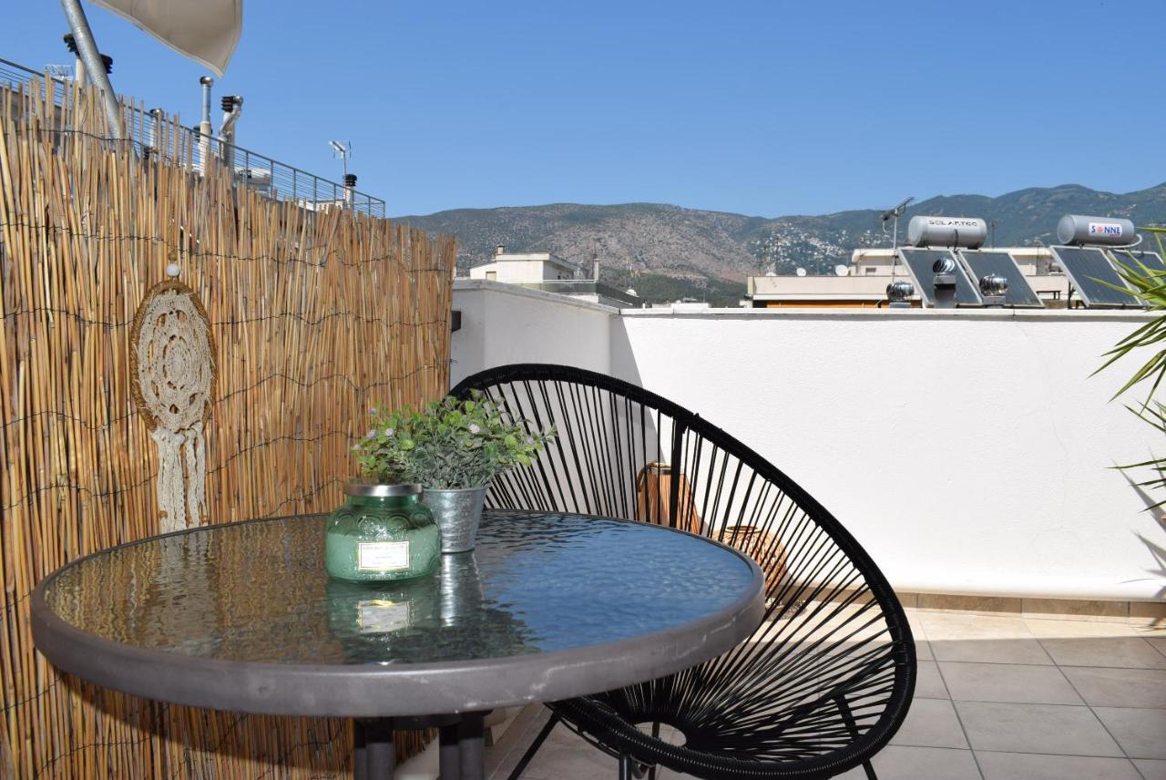 شقة Boho Oasis Central Penthouse فولوس المظهر الخارجي الصورة