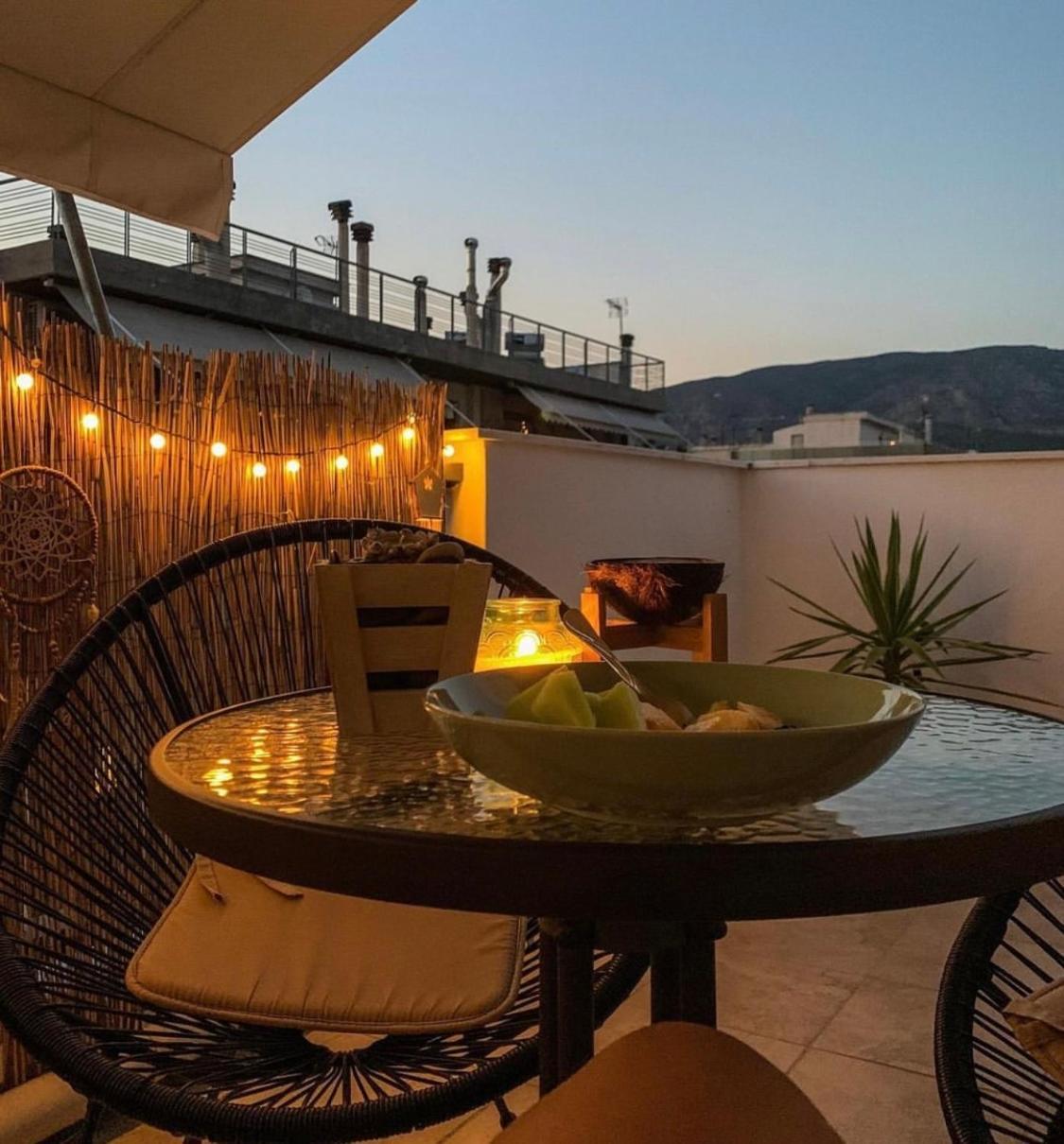 شقة Boho Oasis Central Penthouse فولوس المظهر الخارجي الصورة